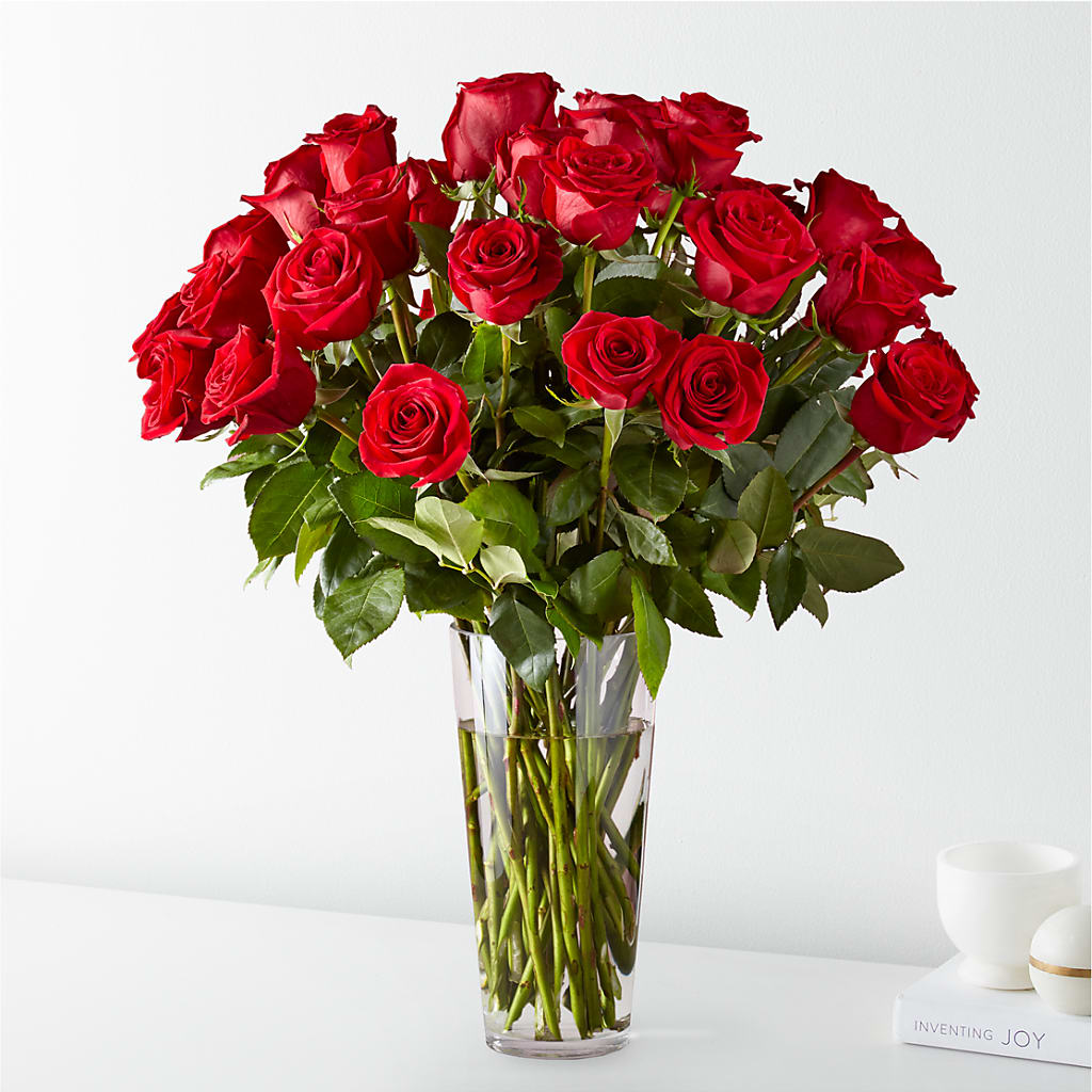 Long Stem Red Rose Bouquet – ANDREW'S FLOWERS, Beaverton OR