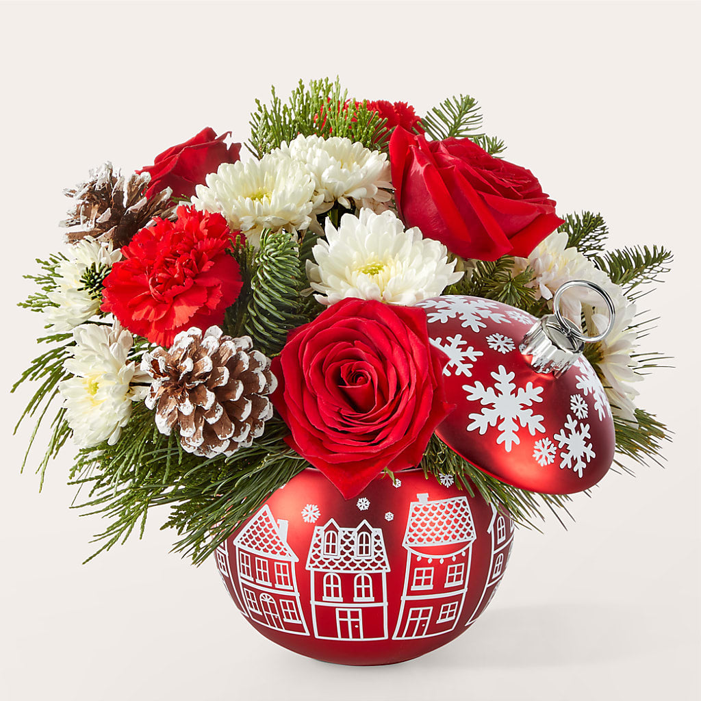 Christmas Village Ornament – ANDREW'S FLOWERS, Beaverton OR