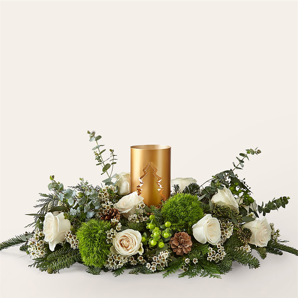 Chestnuts Roasting Centerpiece – ANDREW'S FLOWERS, Beaverton OR