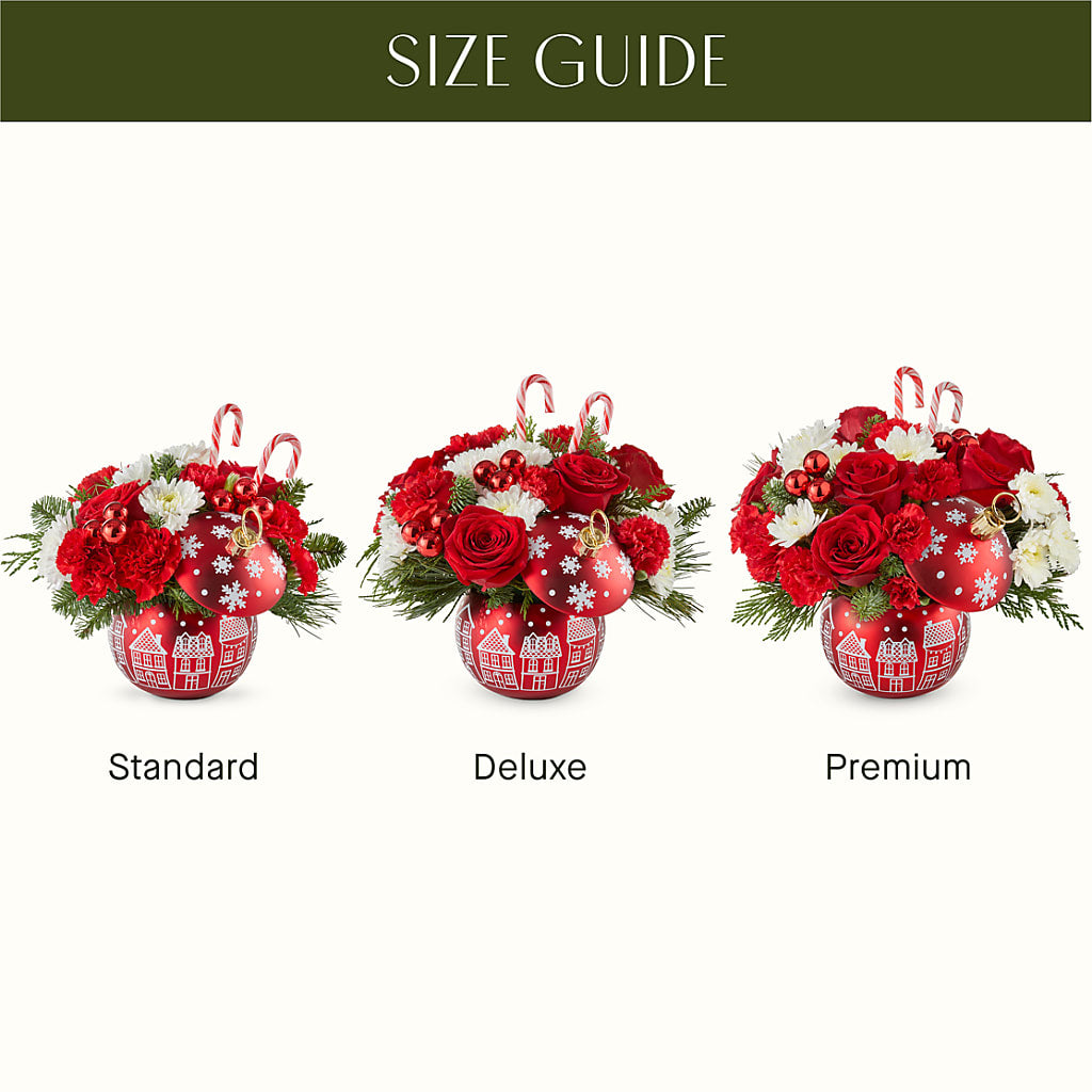 Cheer in the Air Ornament – ANDREW'S FLOWERS, Beaverton OR