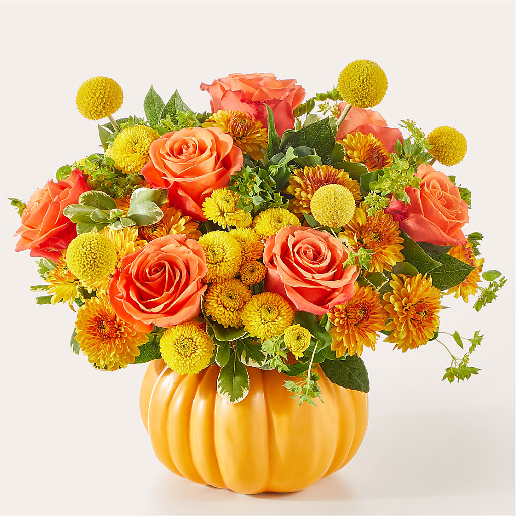 Gourdgeous Pumpkin – ANDREW'S FLOWERS, Beaverton OR