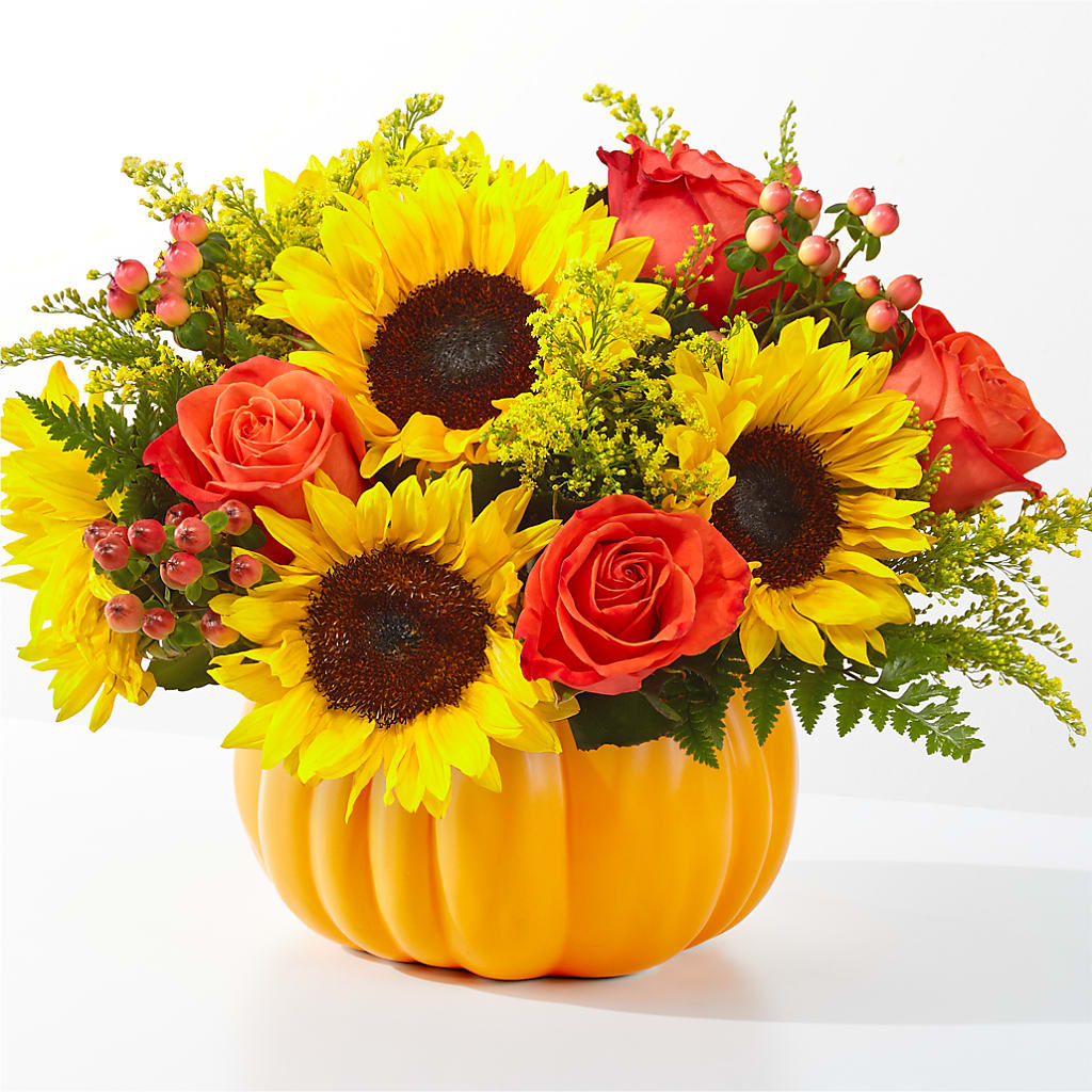 Pick of the Patch Pumpkin Bouquet – ANDREW'S FLOWERS, Beaverton OR