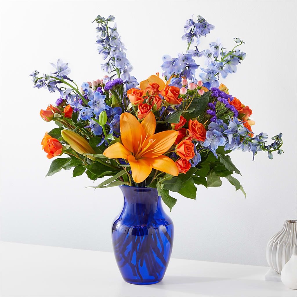 Radiant Citrus Bouquet – ANDREW'S FLOWERS, Beaverton OR