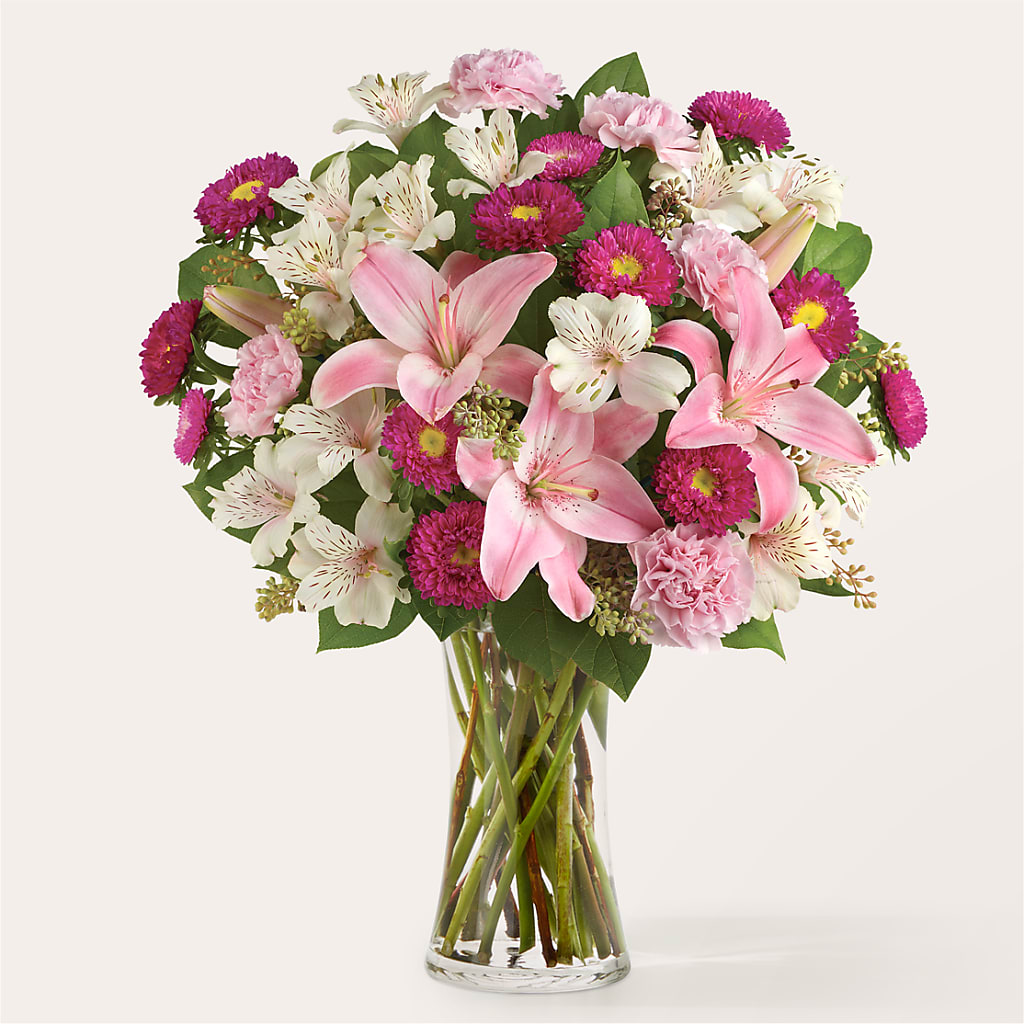 Feeling Fuchsia Bouquet – ANDREW'S FLOWERS, Beaverton OR