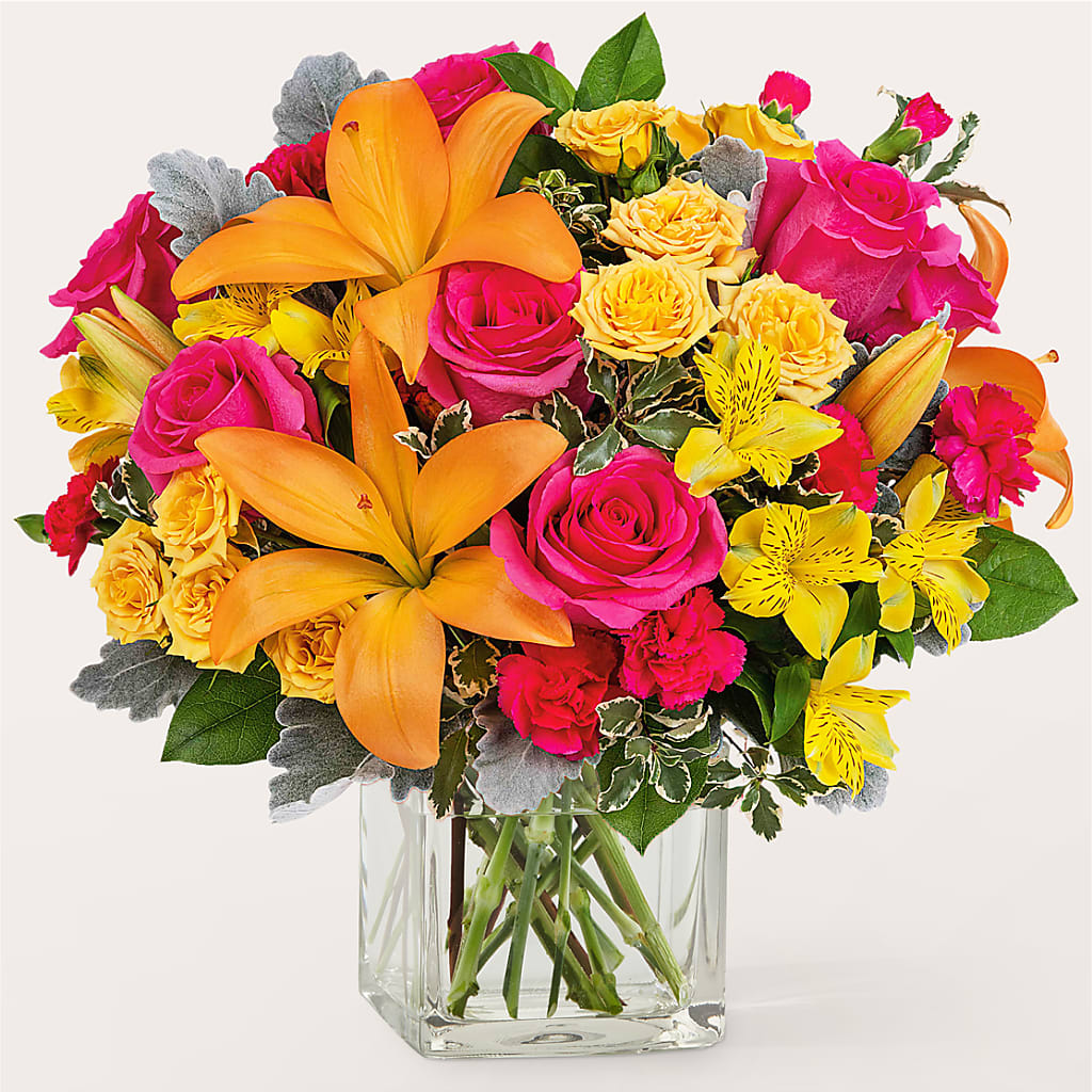 To the Tropics Bouquet – ANDREW'S FLOWERS, Beaverton OR