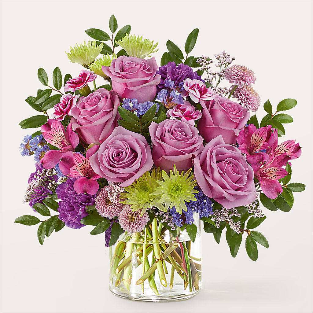 Glass Half Full Bouquet – ANDREW'S FLOWERS, Beaverton OR