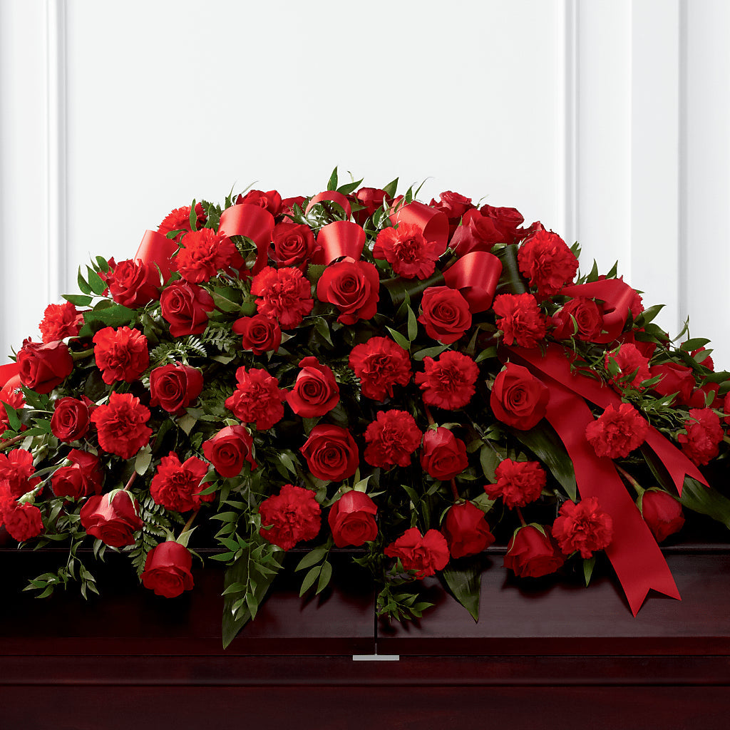 Tribute of Life Casket Spray – ANDREW'S FLOWERS, Beaverton OR