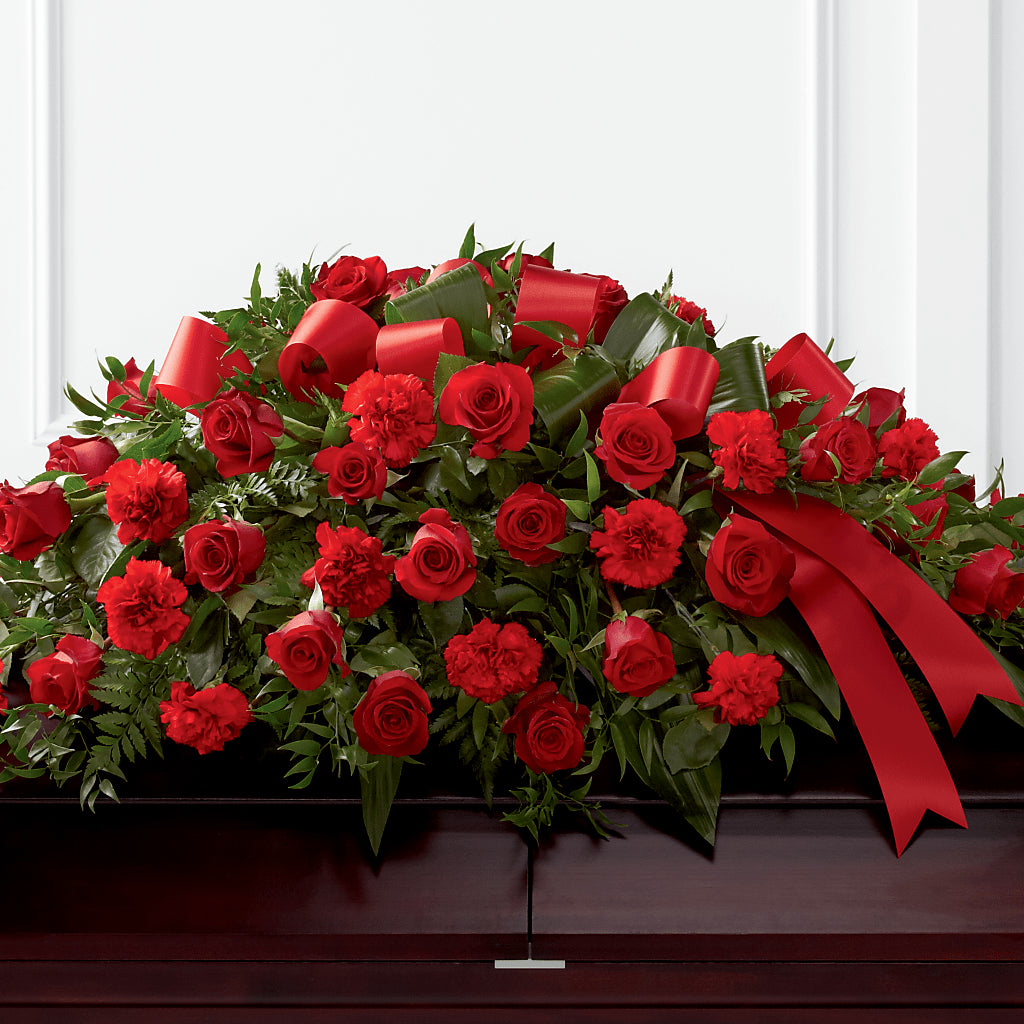Tribute of Life Casket Spray – ANDREW'S FLOWERS, Beaverton OR
