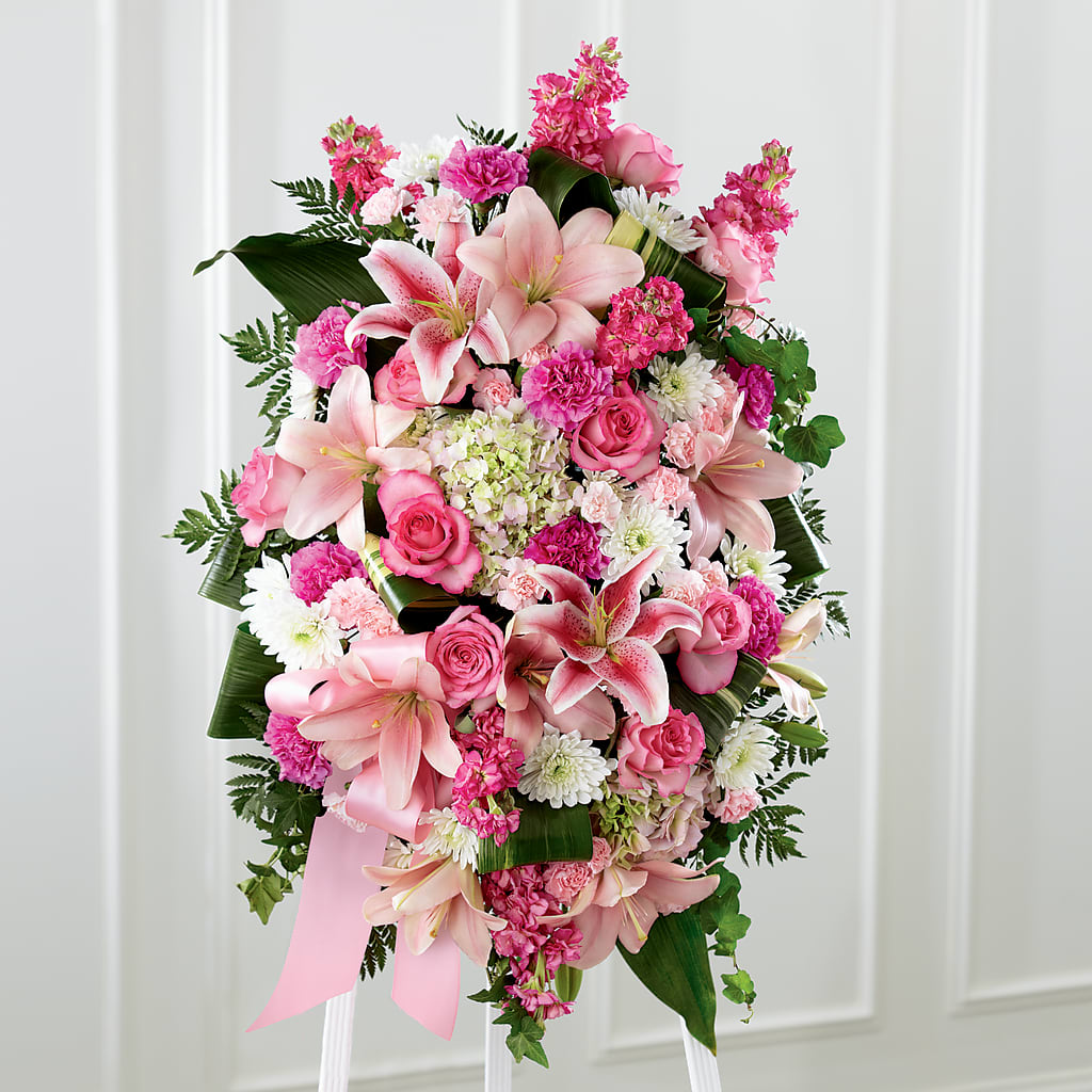Comforting Standing Spray – ANDREW'S FLOWERS, Beaverton OR