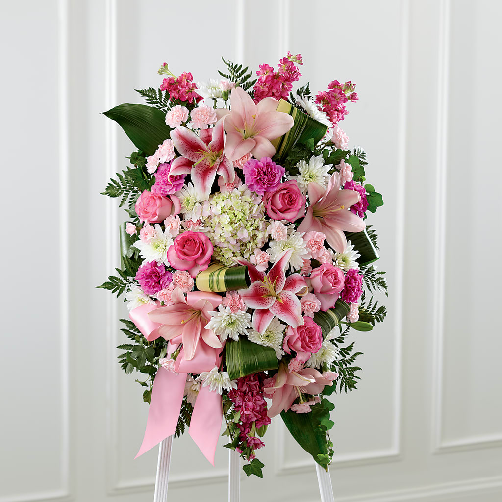Comforting Standing Spray – ANDREW'S FLOWERS, Beaverton OR