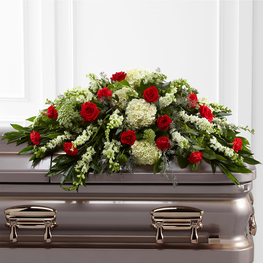Sincerity Casket Spray – ANDREW'S FLOWERS, Beaverton OR