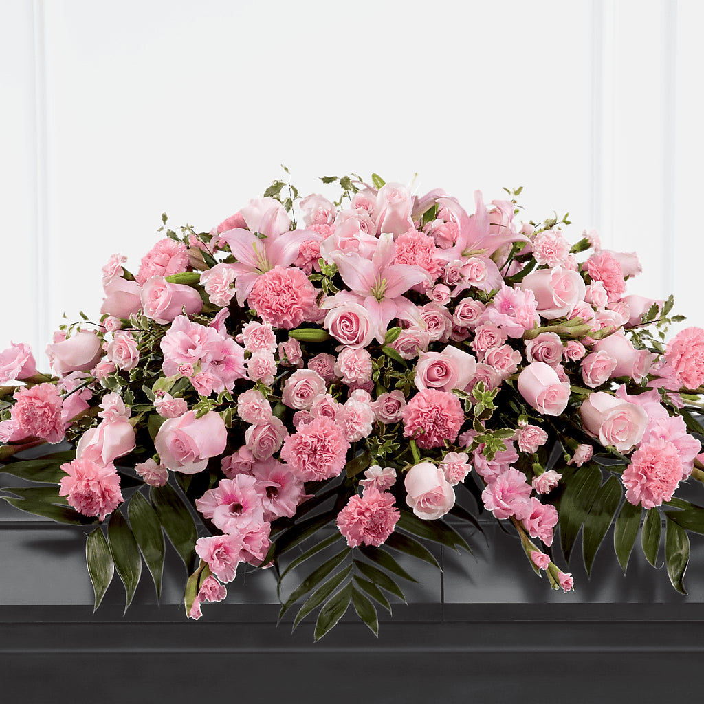 Garden of Comfort Casket Spray (Standard) – ANDREW'S FLOWERS, Beaverton OR