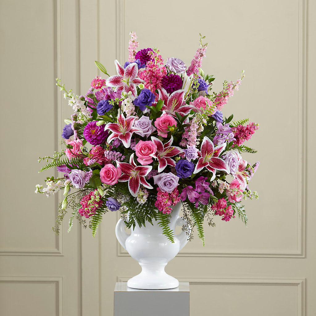 Peaceful Tribute Arrangement – ANDREW'S FLOWERS, Beaverton OR