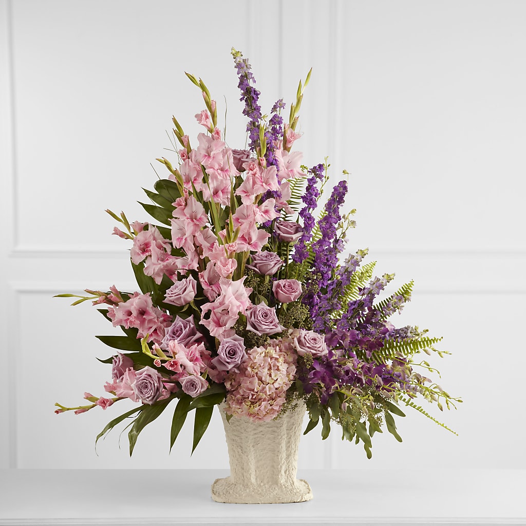 Flowing Garden Arrangement – ANDREW'S FLOWERS, Beaverton OR