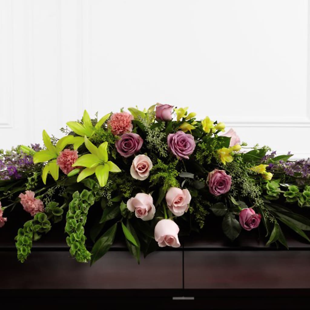 Forever Beloved Casket Spray – ANDREW'S FLOWERS, Beaverton OR