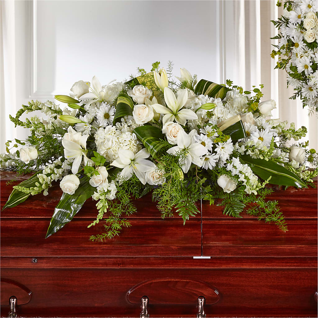 Abundance Casket Spray – ANDREW'S FLOWERS, Beaverton OR