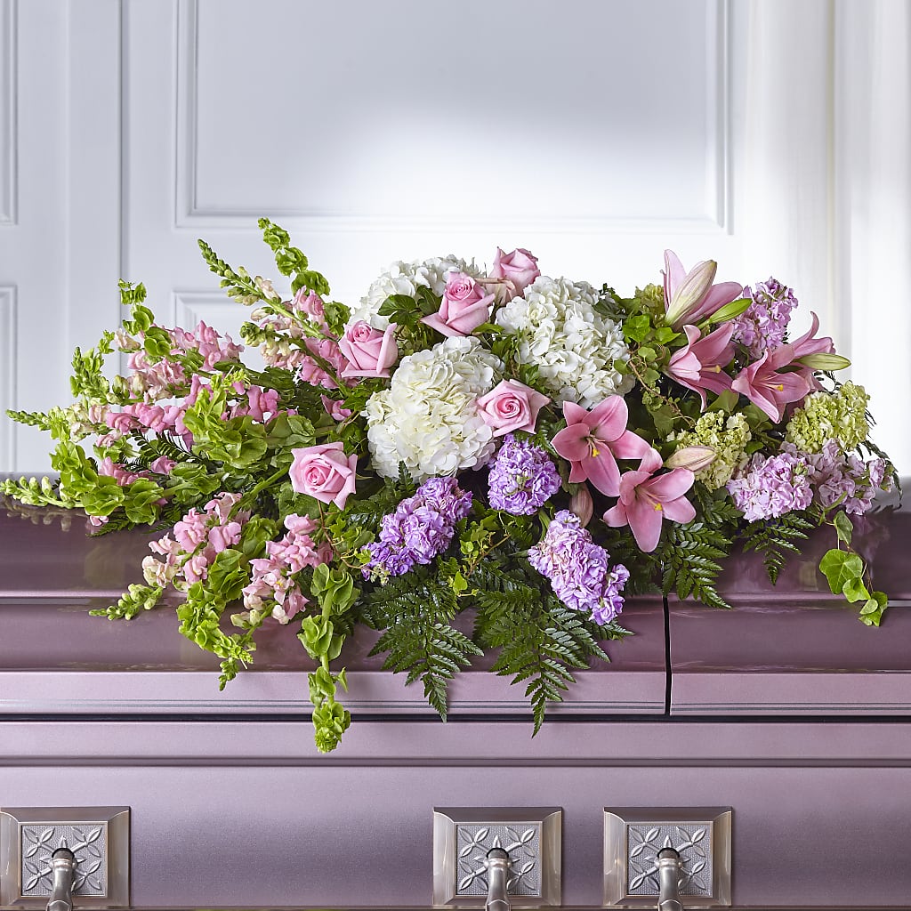 Life's Gratitude Casket Spray – ANDREW'S FLOWERS, Beaverton OR