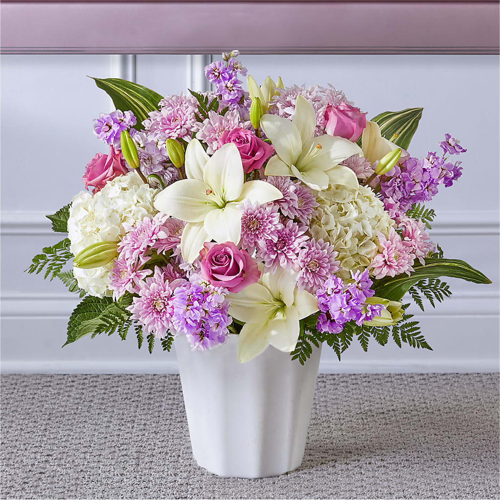 Heaven Sent Floor Basket – ANDREW'S FLOWERS, Beaverton OR