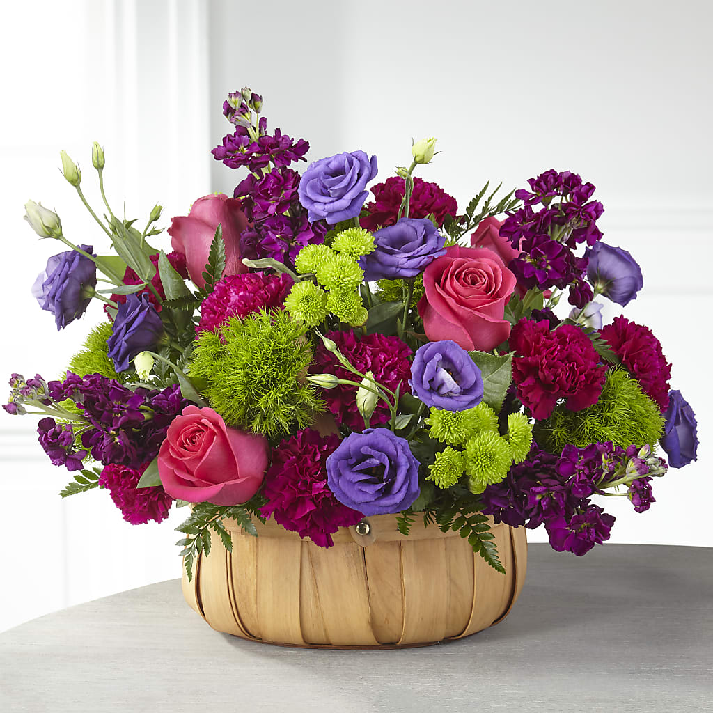 Serene Sanctuary Basket – ANDREW'S FLOWERS, Beaverton OR