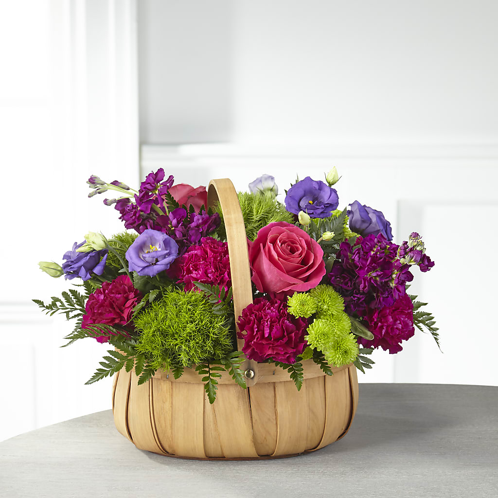 Serene Sanctuary Basket – ANDREW'S FLOWERS, Beaverton OR