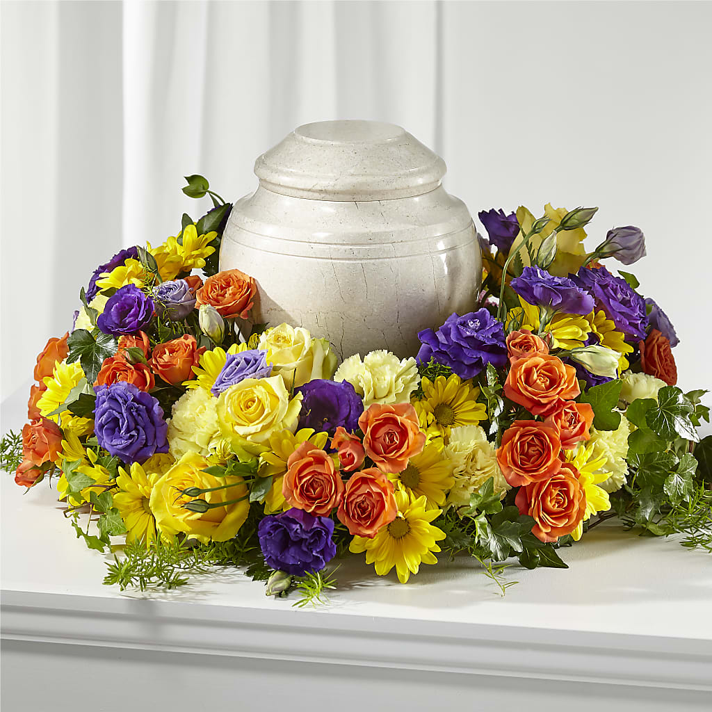 Blossoms of Remembrance Cremation Adornment – ANDREW'S FLOWERS, Beaverton OR