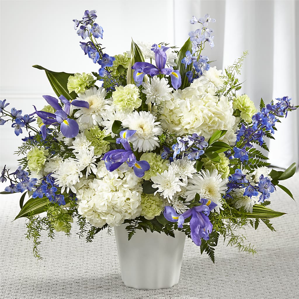 Soft Serenity Floor Basket – ANDREW'S FLOWERS, Beaverton OR
