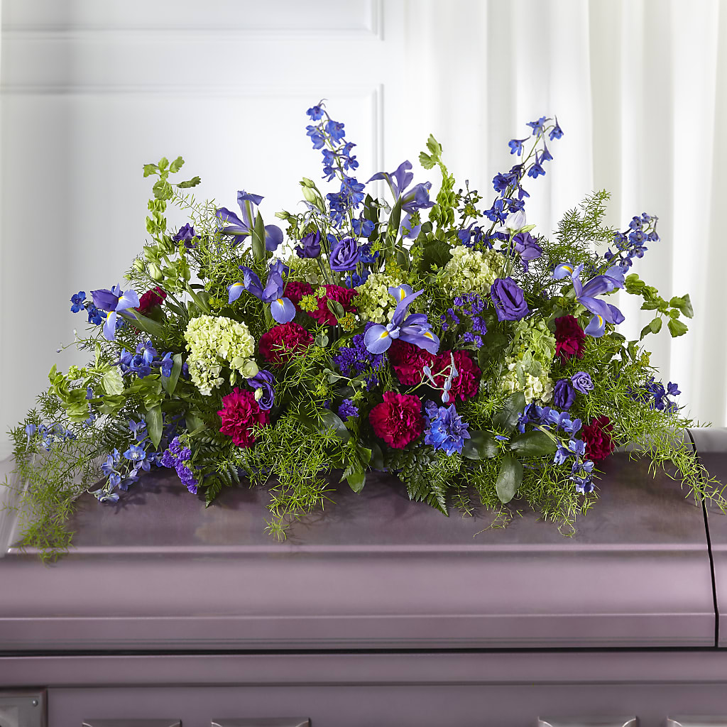 Always Treasured Casket Spray – ANDREW'S FLOWERS, Beaverton OR