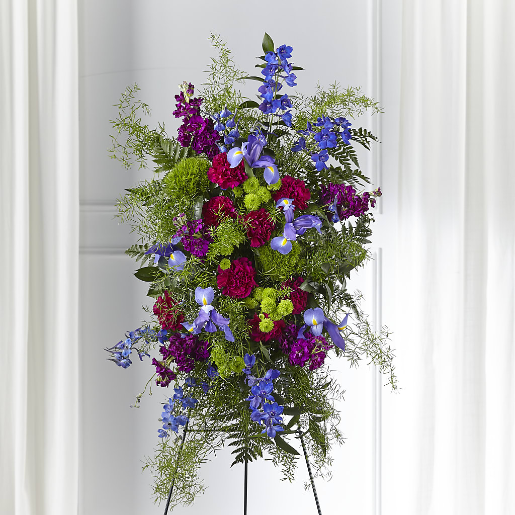 Heavenly Skies Standing Spray – ANDREW'S FLOWERS, Beaverton OR