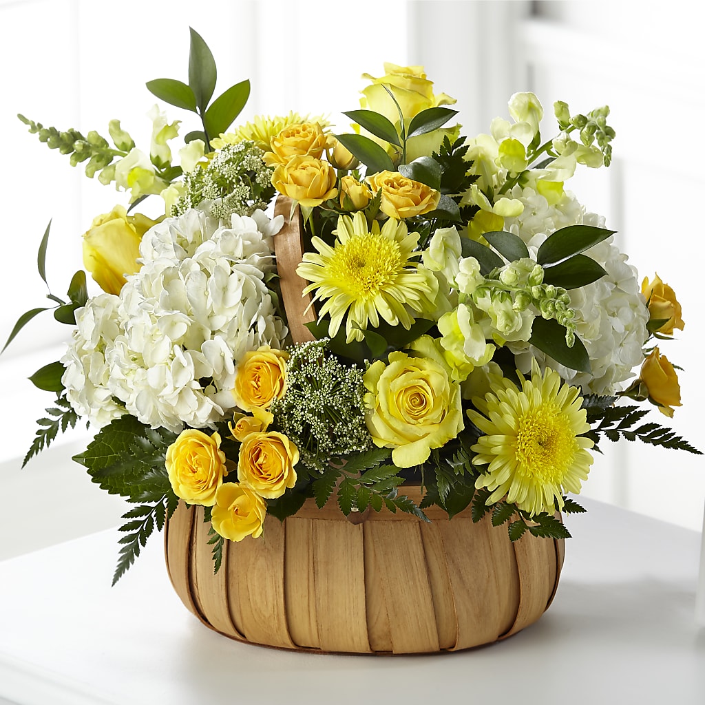 Rustic Remembrance Basket – ANDREW'S FLOWERS, Beaverton OR