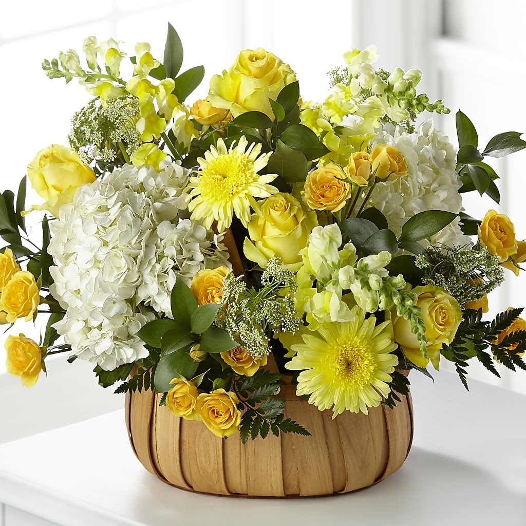Rustic Remembrance Basket – ANDREW'S FLOWERS, Beaverton OR