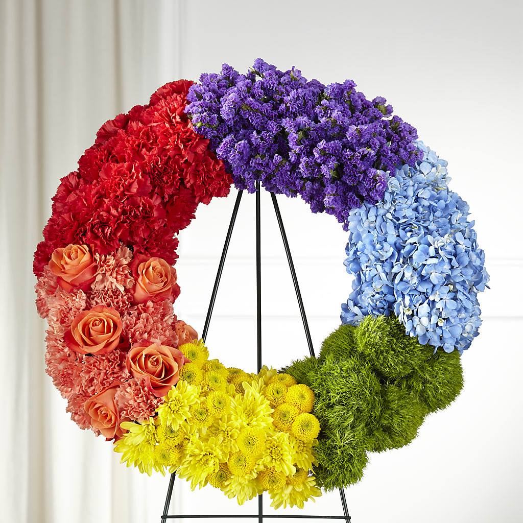 Circle of Love Wreath – ANDREW'S FLOWERS, Beaverton OR