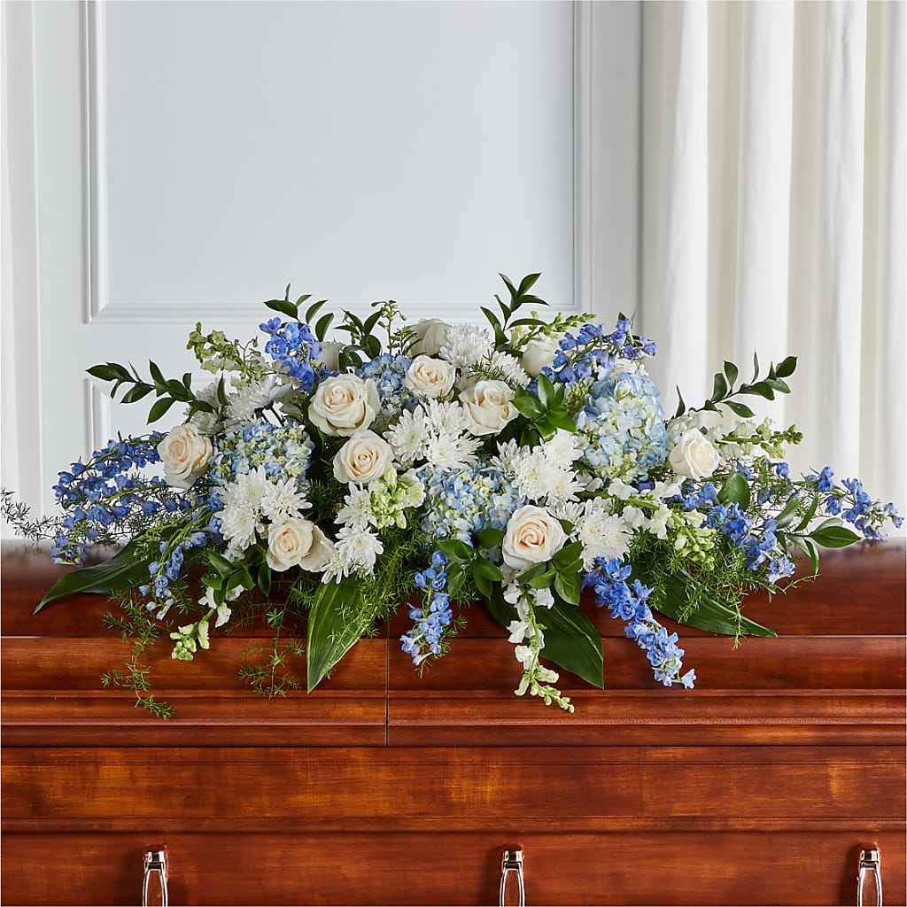 Timeless Essence Casket Spray – ANDREW'S FLOWERS, Beaverton OR