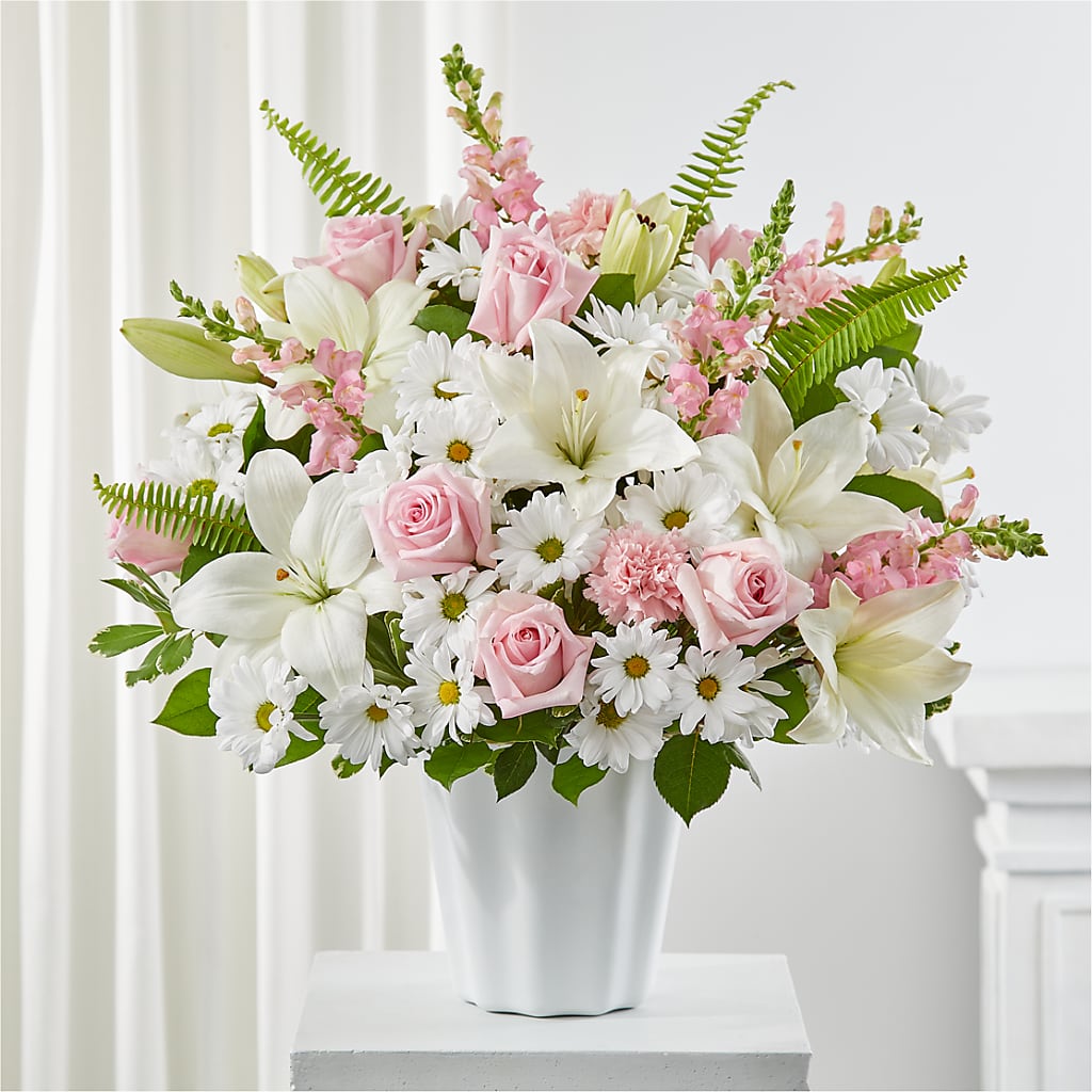 Soft Touch Tabletop Basket – ANDREW'S FLOWERS, Beaverton OR