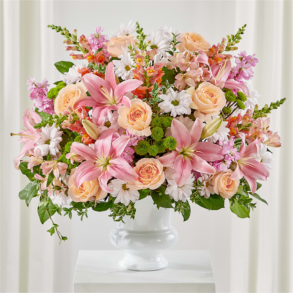 Heartfelt Gesture Urn Arrangement – ANDREW'S FLOWERS, Beaverton OR
