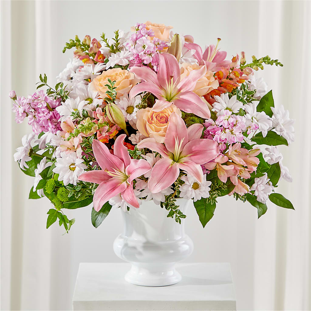 Heartfelt Gesture Urn Arrangement – ANDREW'S FLOWERS, Beaverton OR