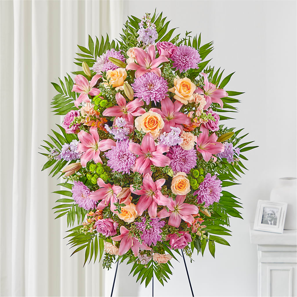 Love & Light Standing Spray – ANDREW'S FLOWERS, Beaverton OR