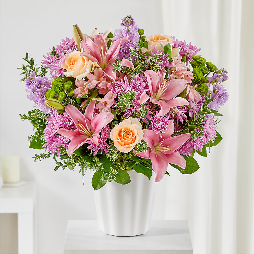 Supportive Embrace Tabletop Basket – ANDREW'S FLOWERS, Beaverton OR