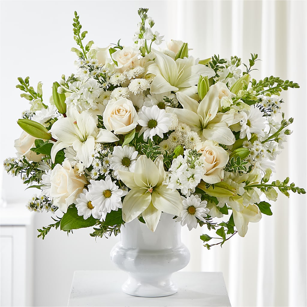 Uplifting Urn Arrangement – ANDREW'S FLOWERS, Beaverton OR