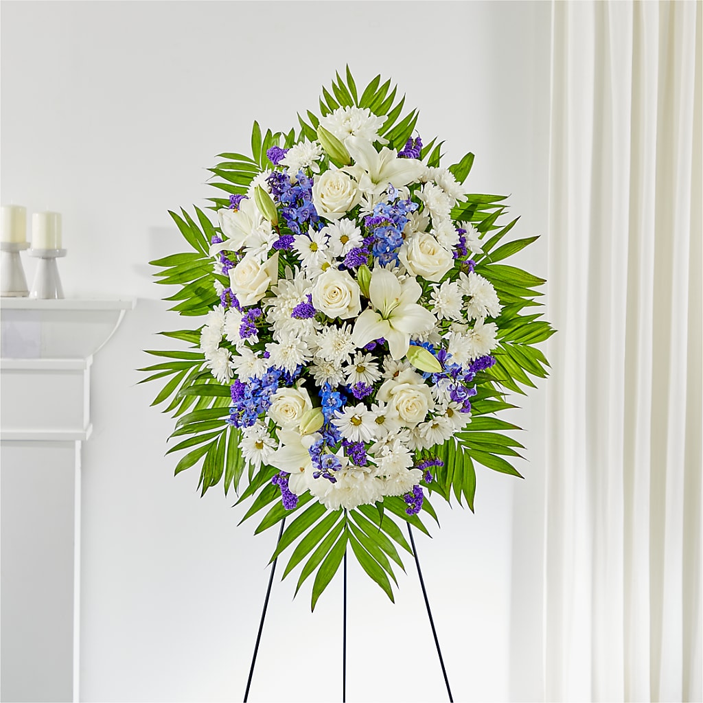 At Rest Standing Spray – ANDREW'S FLOWERS, Beaverton OR
