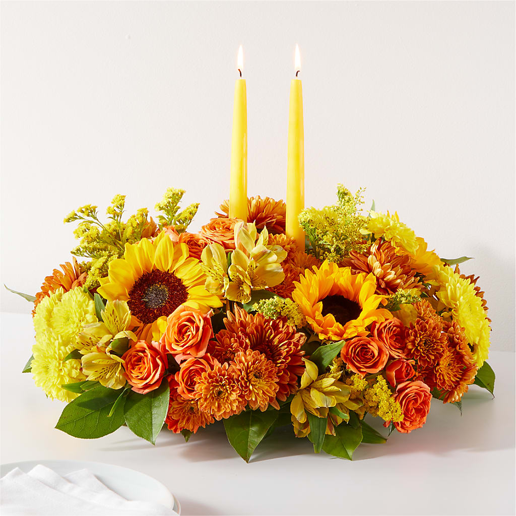 Autumn Harmony Centerpiece – ANDREW'S FLOWERS, Beaverton OR