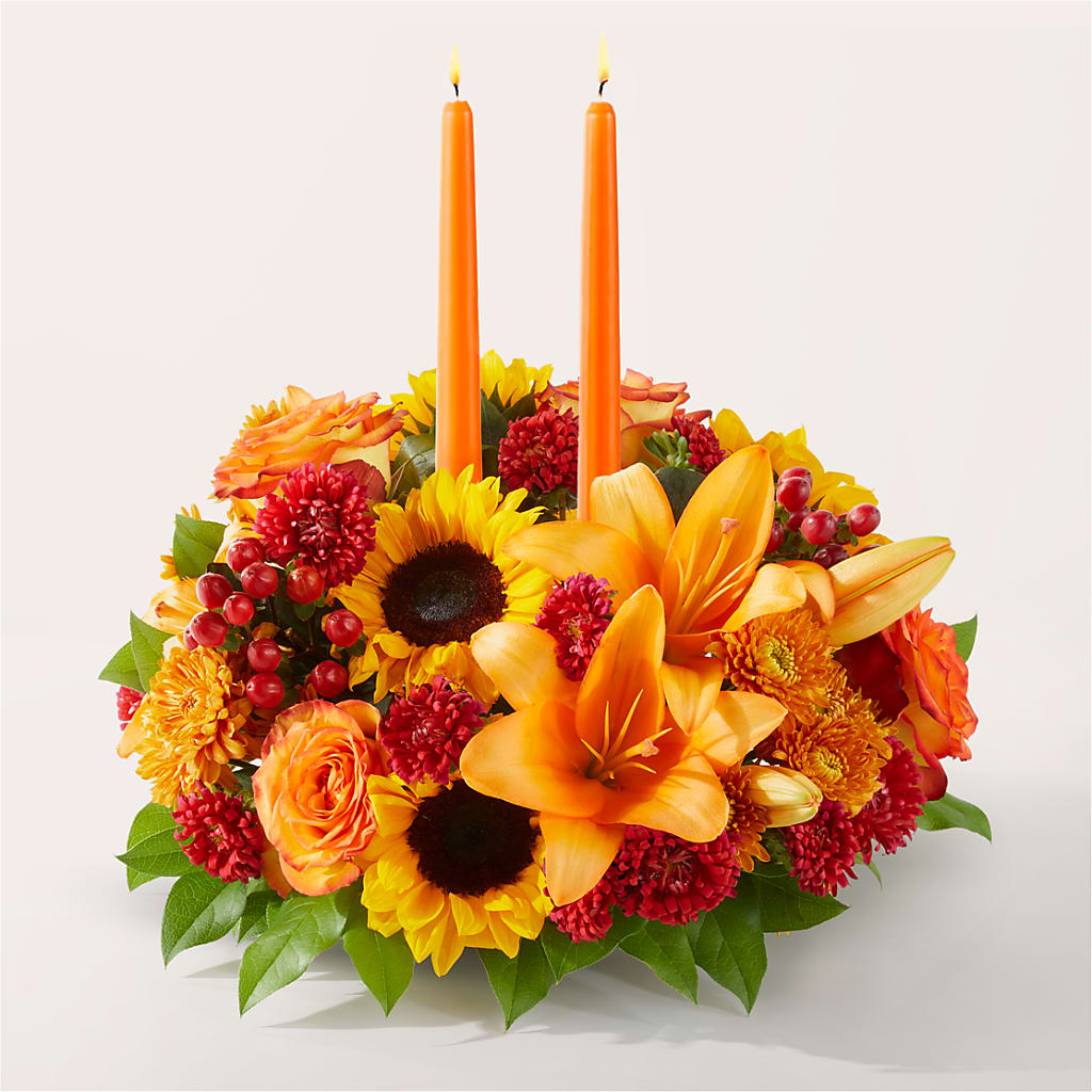 Grateful Centerpiece – ANDREW'S FLOWERS, Beaverton OR