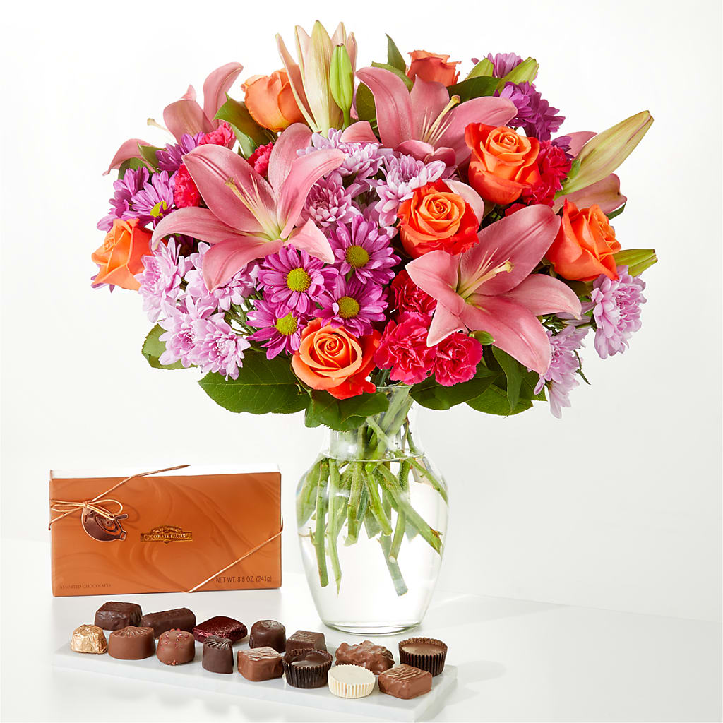 One and Only Bouquet and Chocolate Bundle – ANDREW'S FLOWERS, Beaverton OR