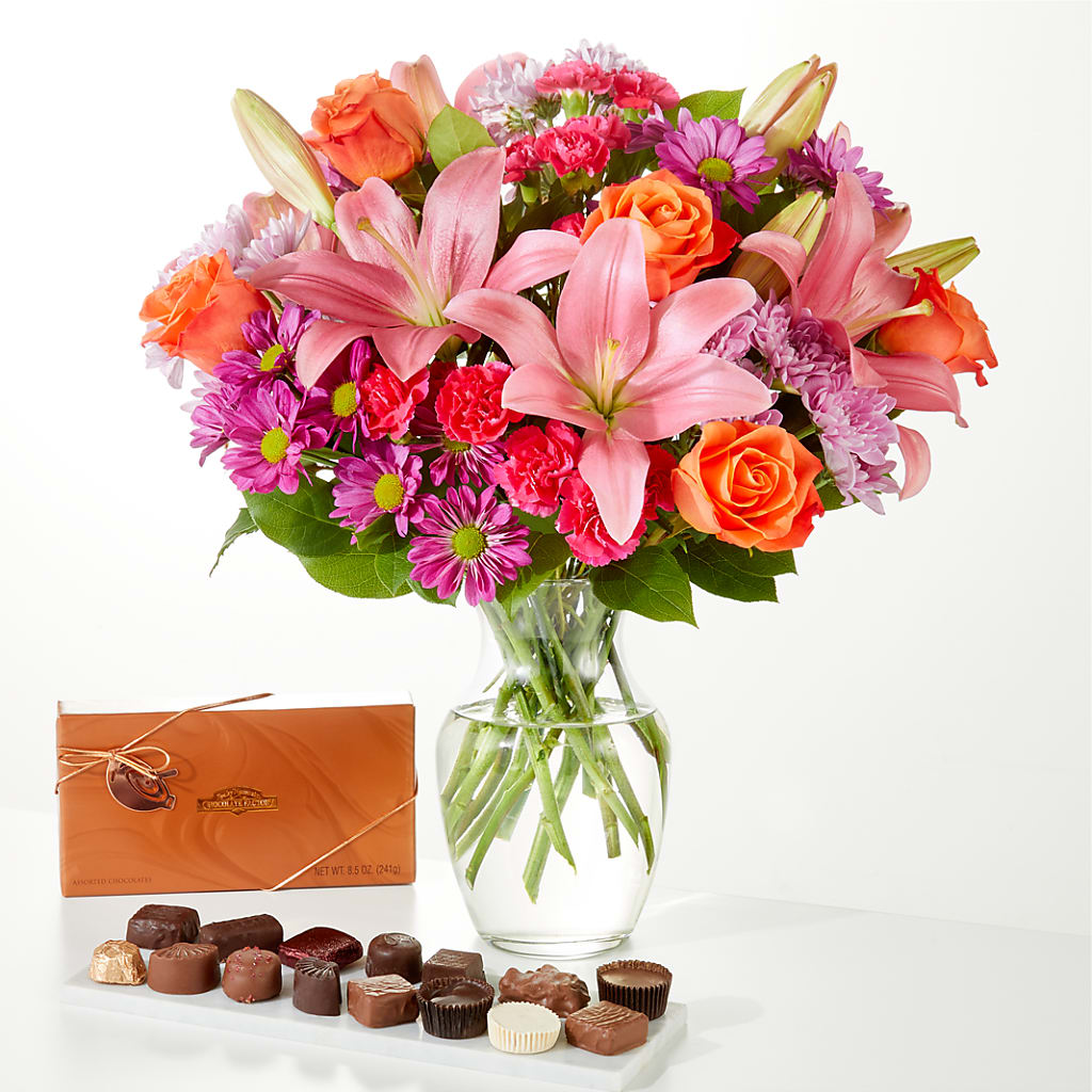One and Only Bouquet and Chocolate Bundle – ANDREW'S FLOWERS, Beaverton OR