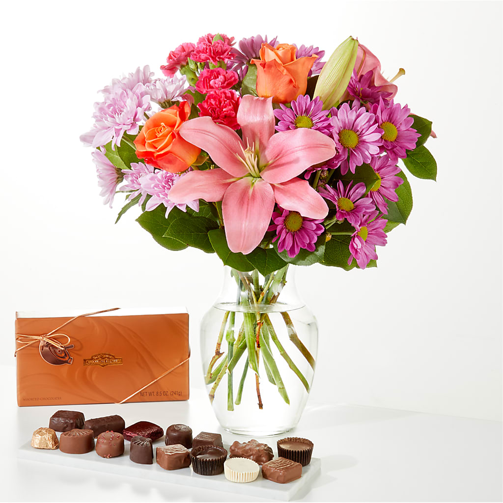 One and Only Bouquet and Chocolate Bundle – ANDREW'S FLOWERS, Beaverton OR