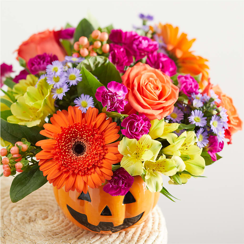 Tricks & Treats Pumpkin – ANDREW'S FLOWERS, Beaverton OR