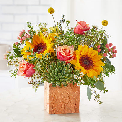 Sunflower Season Bouquet – ANDREW'S FLOWERS, Beaverton OR