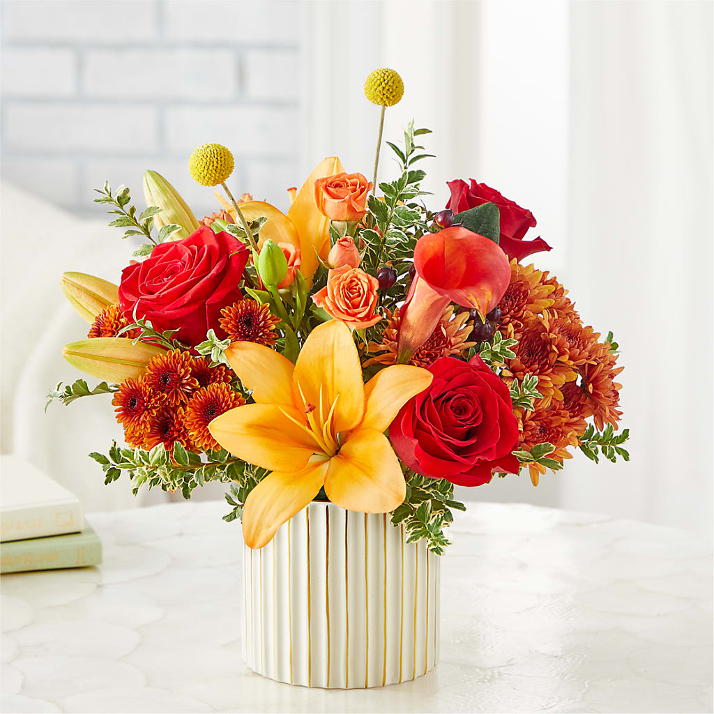 Scarlet Skies Bouquet – ANDREW'S FLOWERS, Beaverton OR