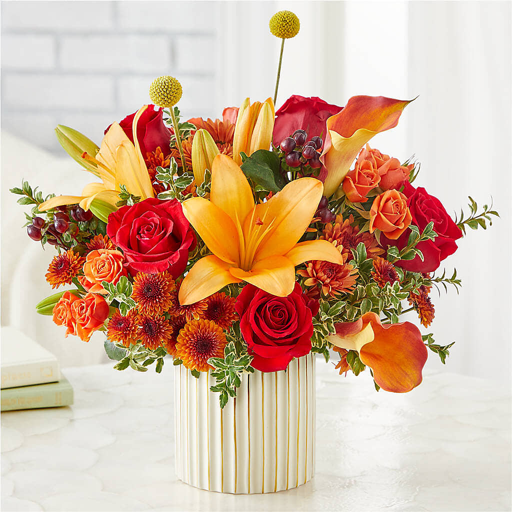 Scarlet Skies Bouquet – ANDREW'S FLOWERS, Beaverton OR