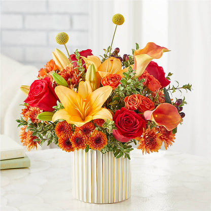 Scarlet Skies Bouquet – ANDREW'S FLOWERS, Beaverton OR
