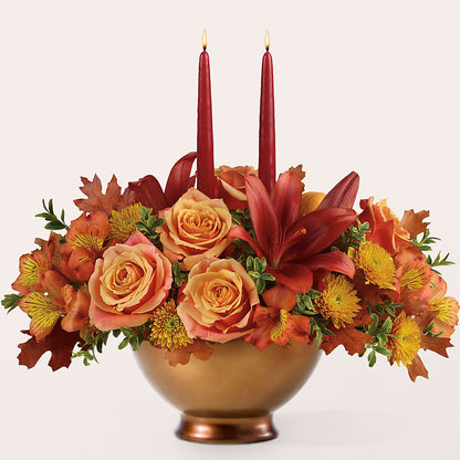 Harvest Table Centerpiece – ANDREW'S FLOWERS, Beaverton OR